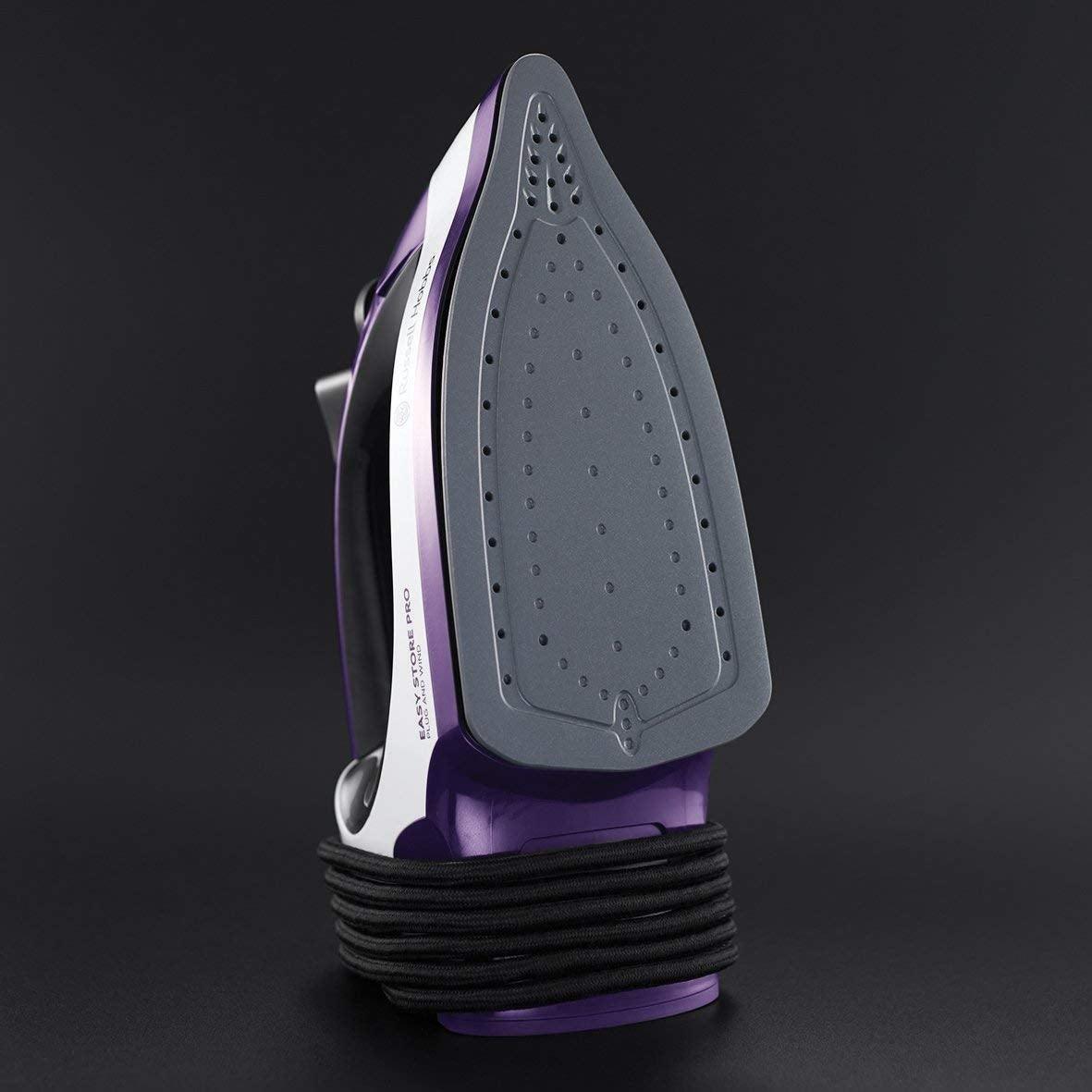 Russell Hobbs Easy Store Pro 2400W Steam Iron - Purple &amp; White | 23780 (6890790387900)