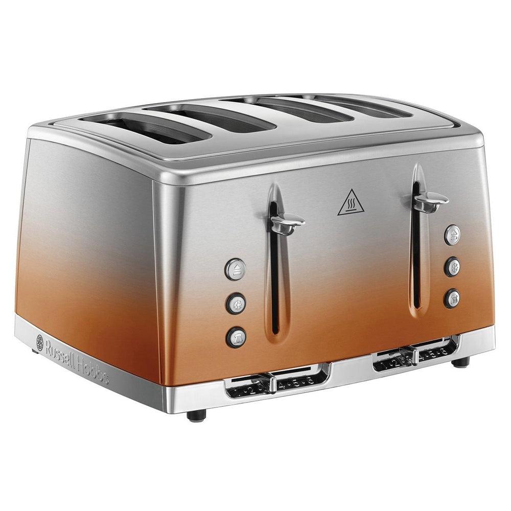 Russell Hobbs Eclipse 2400W 4 Slice Toaster - Copper Sunset | 25143 from DID Electrical - guaranteed Irish, guaranteed quality service. (6890787242172)