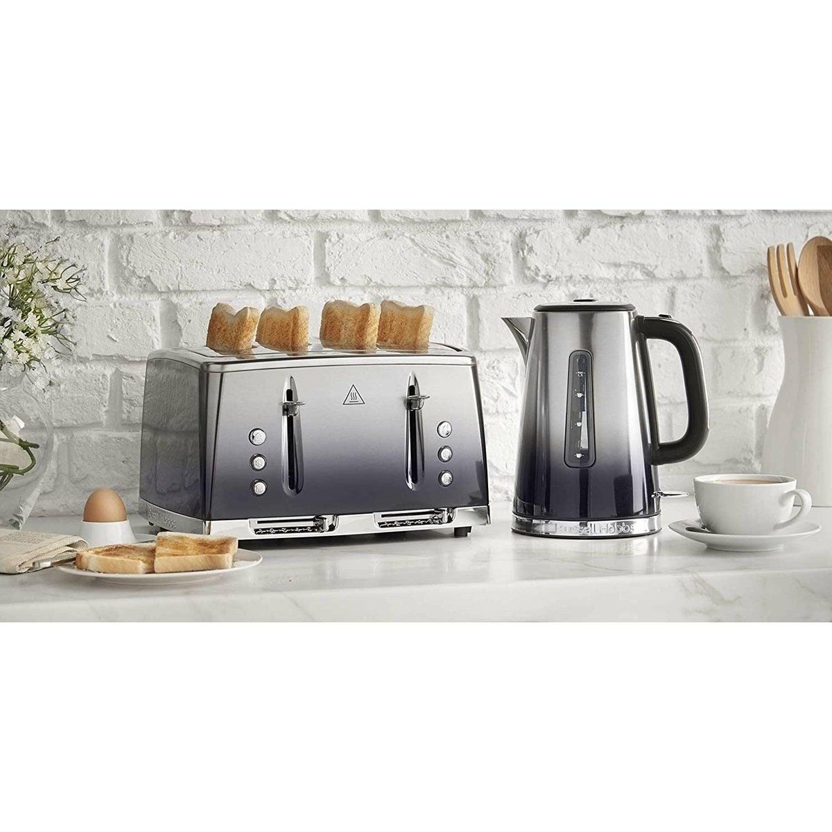 Russell Hobbs Eclipse 2400W 4 Slice Toaster - Midnight Blue | 25141 from DID Electrical - guaranteed Irish, guaranteed quality service. (6890787176636)