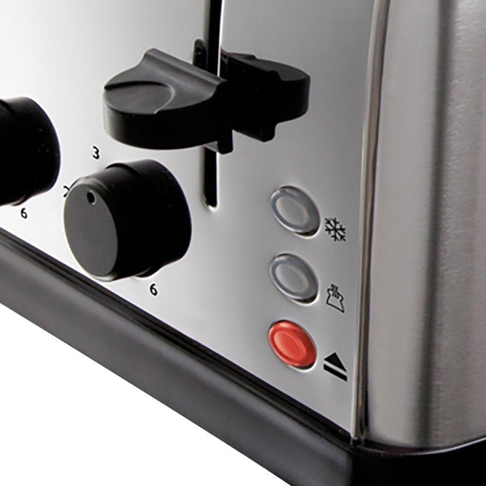 Russell Hobbs Futura 1500W 4 Slice Toaster - Stainless Steel | 18790 from DID Electrical - guaranteed Irish, guaranteed quality service. (6890755588284)