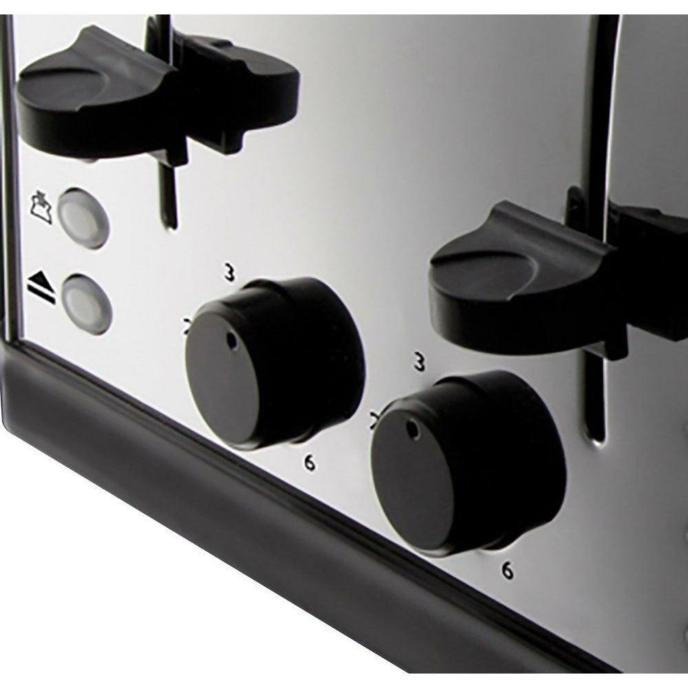 Russell Hobbs Futura 1500W 4 Slice Toaster - Stainless Steel | 18790 from DID Electrical - guaranteed Irish, guaranteed quality service. (6890755588284)