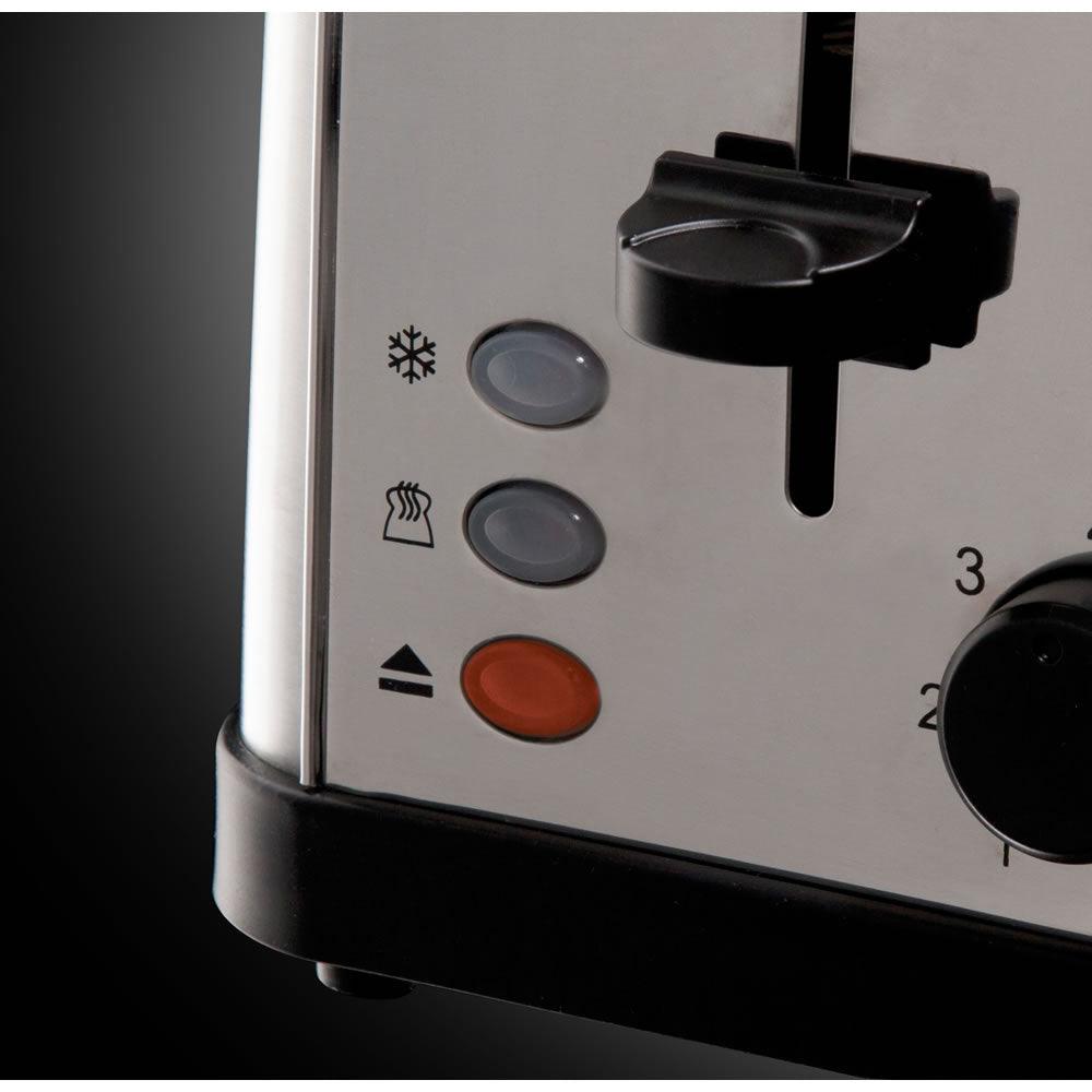 Russell Hobbs Futura 850W 2 Slice Toaster - Stainless Steel | 18780 from DID Electrical - guaranteed Irish, guaranteed quality service. (6890747461820)