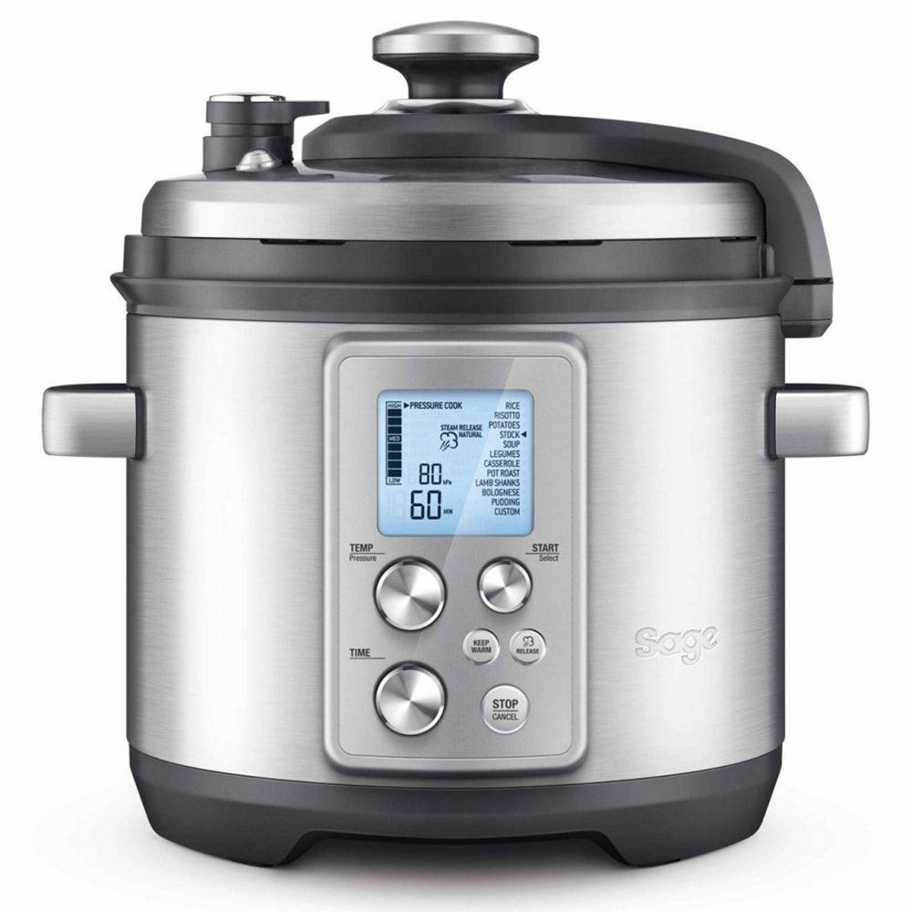 Sage 1100W Fast Slow Multifunction 3 Way Cooker - Brushed Stainless Steel | BPR700BSSUK (7172746412220)