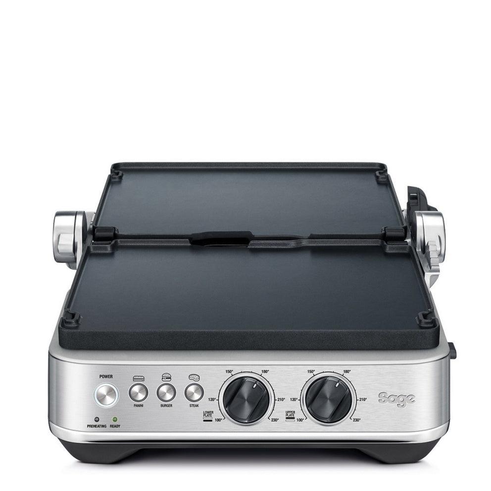 Sage 1800W Ceramic Non-Stick BBQ & Press Grill - Brushed Stainless Steel | SGR700BSS4GEU1 (7172746608828)