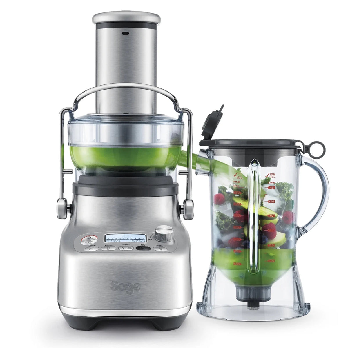 Sage 3X Bluicer Pro 1.5L 150W Blender - Brushed Stainless Steel | SJB815BSS2GUK1 (7510323232956)