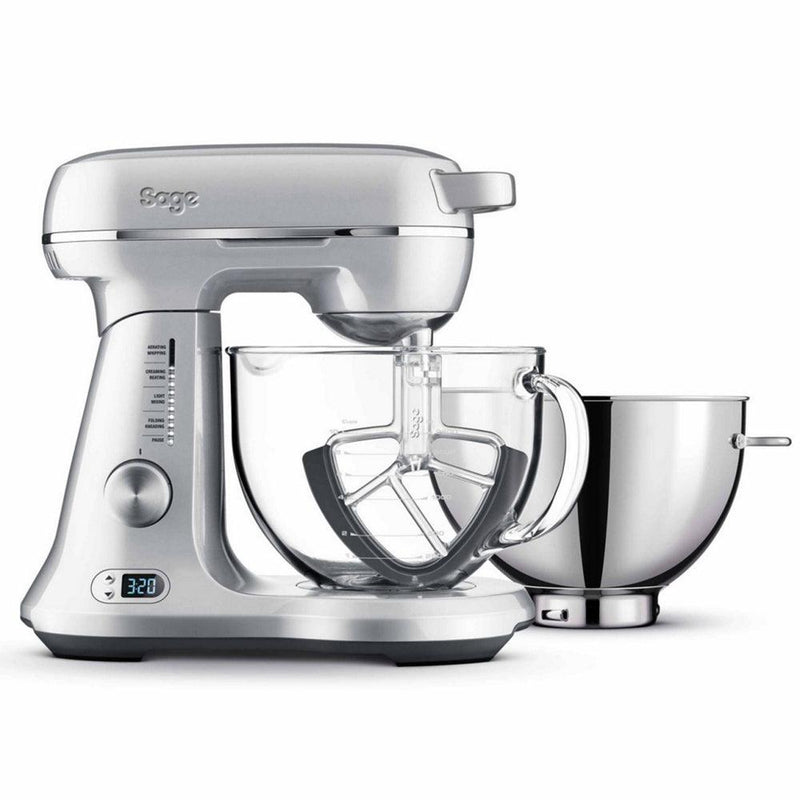 Sage 750W The Bakery Boss Stand Food Mixer - Brushed Aluminium | BEM825BALUK (7172746707132)
