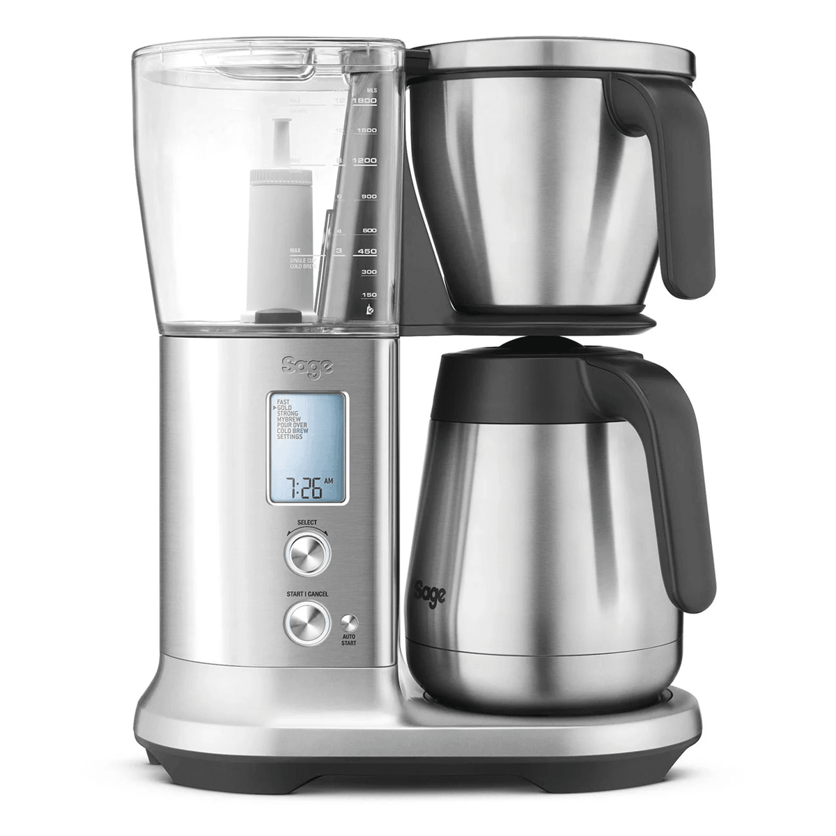 Sage Precision Brewer Thermal 1.7L Coffee Machine - Brushed Stainless Steel | SDC450BSS2GUK1 (7512449384636)