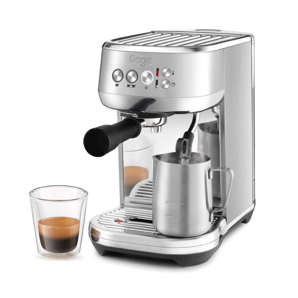 Sage The Bambino Plus Coffee Machine - Stainless Steel | SES500BSS4 from DID Electrical - guaranteed Irish, guaranteed quality service. (6977550876860)
