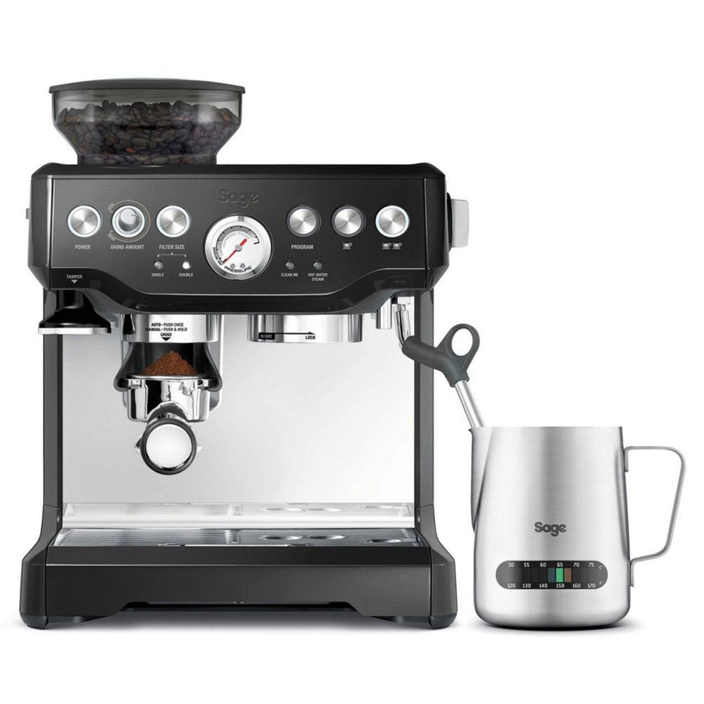 Sage The Barista Express Bean to Cup Coffee Machine - Black Sesame | SES875BKS2GUK from DID Electrical - guaranteed Irish, guaranteed quality service. (6890936697020)