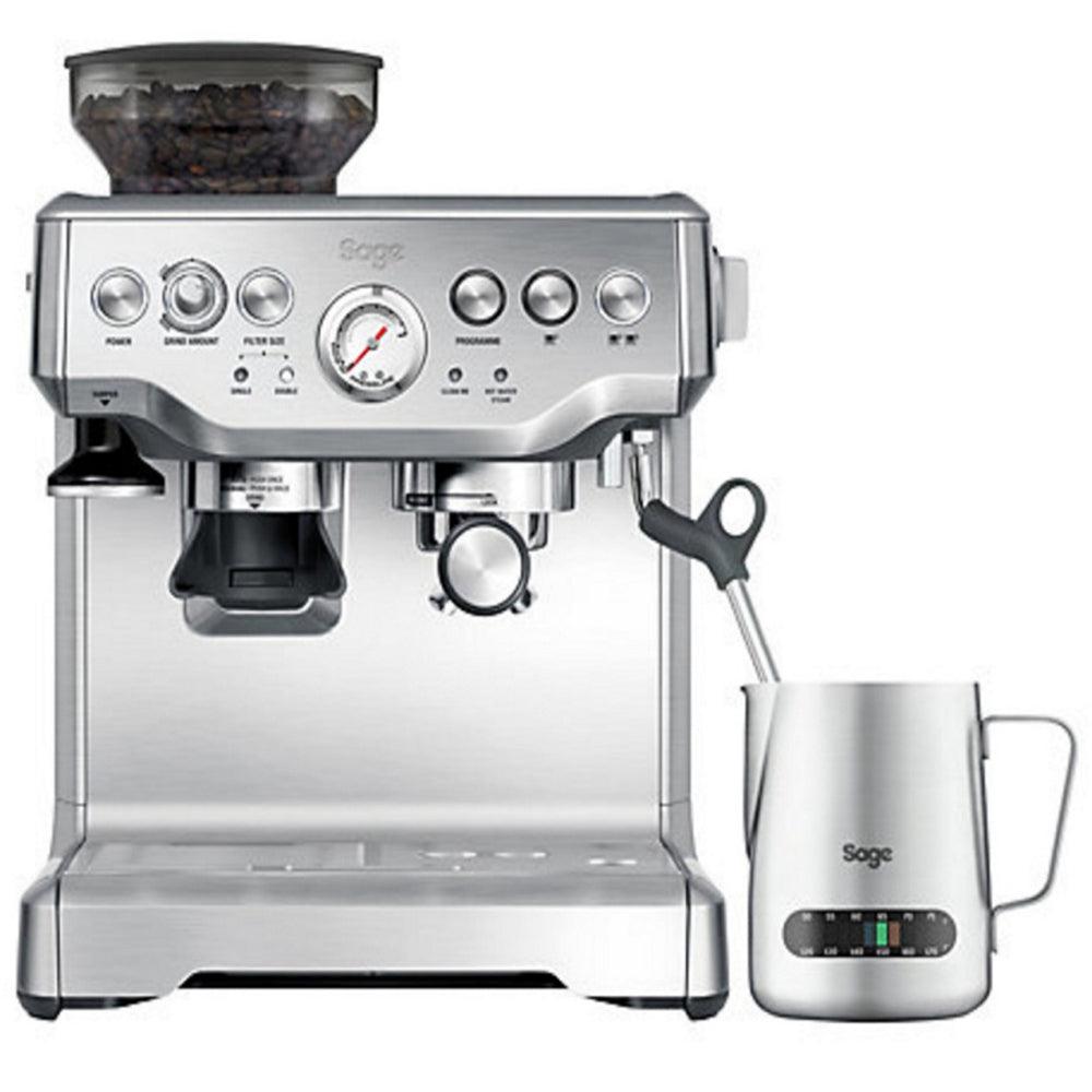 Sage The Barista Express Bean to Cup Coffee Machine - Brushed Stainless Steel | BES875UK from DID Electrical - guaranteed Irish, guaranteed quality service. (6977461977276)