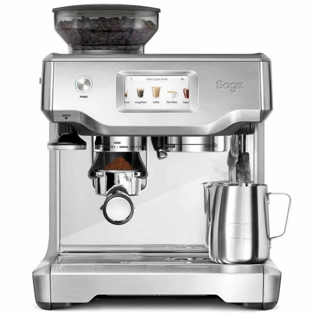 Sage The Barista Touch Bean to Cup Coffee Machine - Brushed Stainless Steel | SES880BSS2GUK from DID Electrical - guaranteed Irish, guaranteed quality service. (6977557692604)