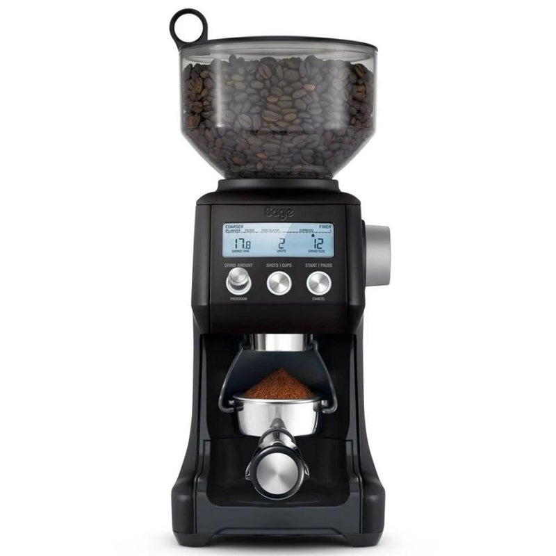 Sage The Smart Grinder Pro Burr Coffee Grinder - Black Truffle | SCG820BTR4G (7131695481020)