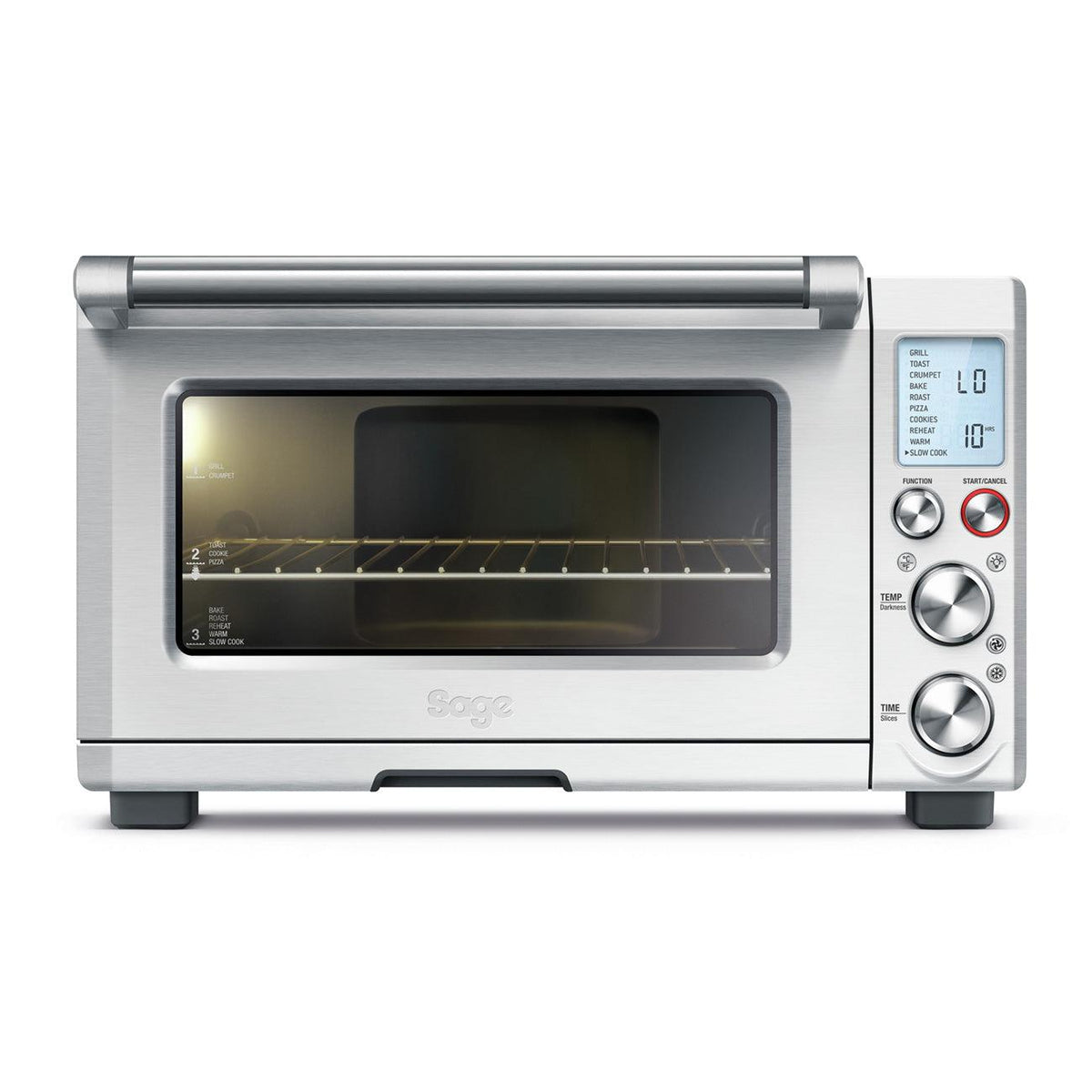 Sage The Smart Oven Pro 2400W Electric Single Oven - Brushed Stainless Steel | BOV820BSS (7512449319100)