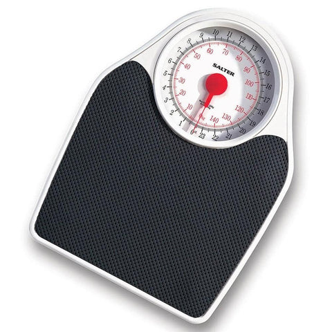 Salter Doctors Style Mechanical Bathroom Scale - White | 145BKDR