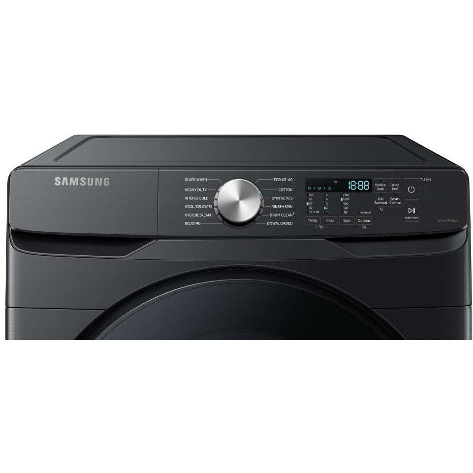 Samsung 18KG 1100 Spin Freestanding Washing Machine - Black Caviar | WF18T8000GV (7151275081916)