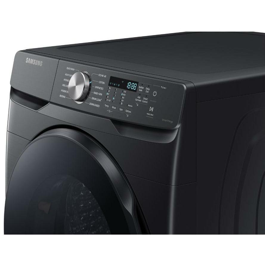 Samsung 18KG 1100 Spin Freestanding Washing Machine - Black Caviar | WF18T8000GV (7151275081916)