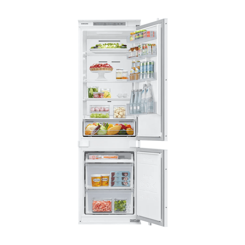 Samsung 267L 70/30 No Frost Integrated Fridge Freezer - White | BRB26600FWW (6977724022972)