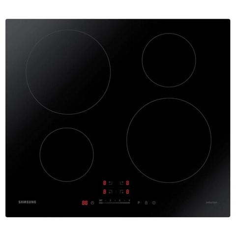 Samsung 60CM 4 Zone Induction Hob - Black | NZ64H37070K
