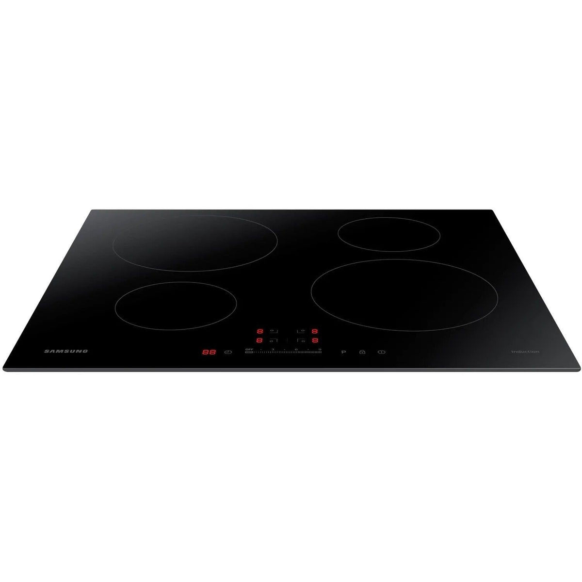 Samsung 60cm 4 Zone Built-In Induction Hob - Black | NZ64H37070K from DID Electrical - guaranteed Irish, guaranteed quality service. (6890820501692)
