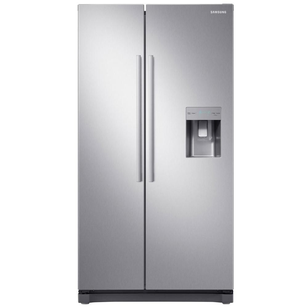Samsung NoFrost Freestanding American Fridge Freezer - Clean Steel | RS52N3313SL from DID Electrical - guaranteed Irish, guaranteed quality service. (6977401716924)