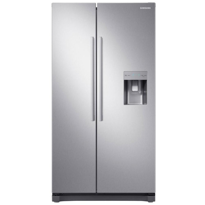 Samsung NoFrost Freestanding American Fridge Freezer - Clean Steel | RS52N3313SL from DID Electrical - guaranteed Irish, guaranteed quality service. (6977401716924)