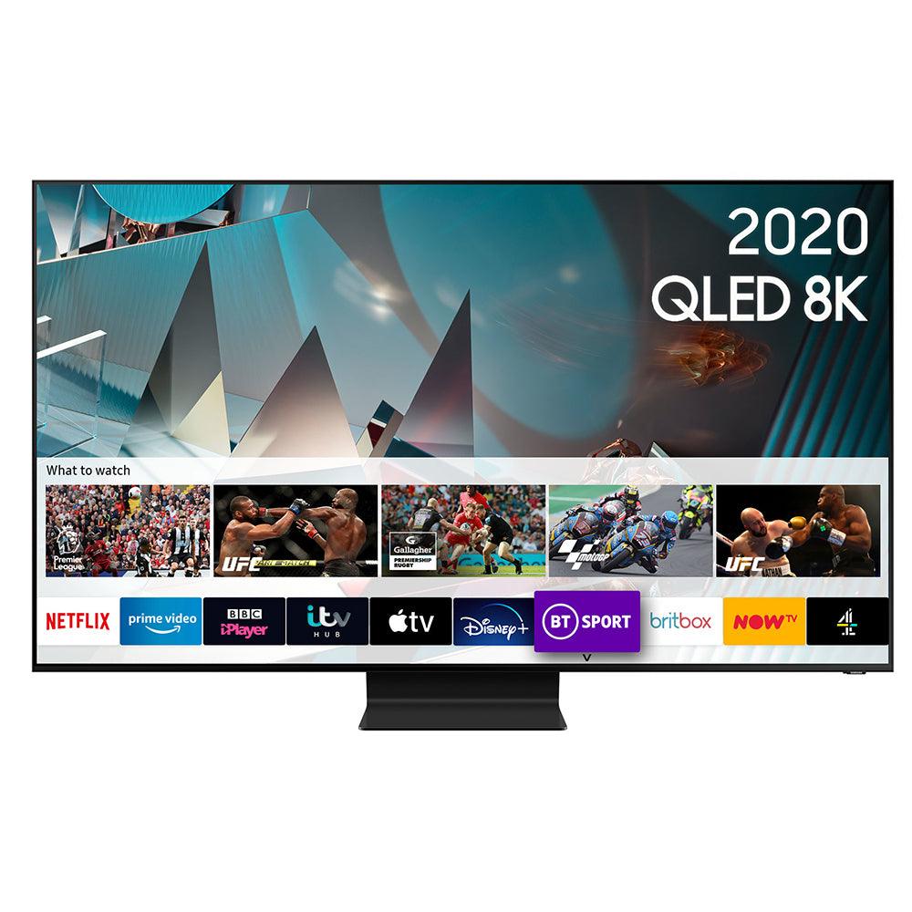 Samsung Q800T 75" 8K Ultra HD QLED Smart TV - Black | QE75Q800TATXX from DID Electrical - guaranteed Irish, guaranteed quality service. (6890867359932)