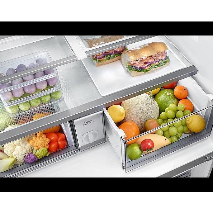 Samsung RF9000 637L French Style Fridge Freezer with Beverage Centre - Silver | RF65A977FSR/E from DID Electrical - guaranteed Irish, guaranteed quality service. (6977724252348)