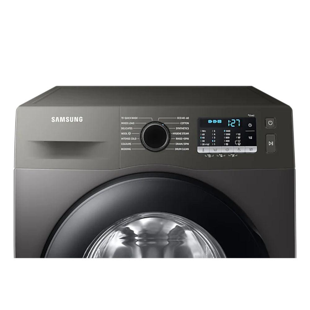 Samsung Series 5 Ecobubble 8kg 1400 RPM Freestanding Washing Machine - Platinum Silver | WW80TA046AX/EU (7195054833852)