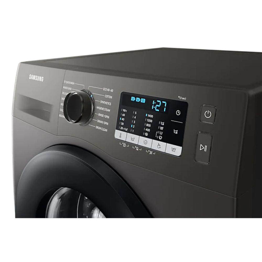Samsung Series 5 Ecobubble 8kg 1400 RPM Freestanding Washing Machine - Platinum Silver | WW80TA046AX/EU (7195054833852)