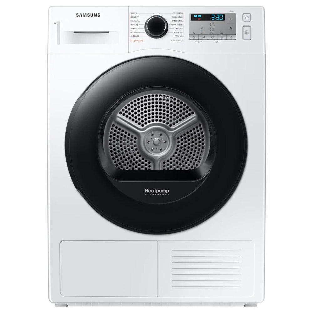 Samsung Series 5 DV90TA04AH/EU Heat Pump Tumbler Dryer 9kg - White | DV90TA040AH from DID Electrical - guaranteed Irish, guaranteed quality service. (6977575190716)