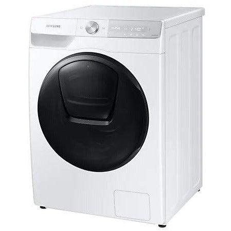 Samsung Series 8 WW80T854DBH/S1 with QuickDrive™, AddWash™ &amp; ecobubble™ Washing Machine, 8kg 1400rpm - White | WW80T854DBH from DID Electrical - guaranteed Irish, guaranteed quality service. (6977555497148)