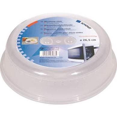 Scanpart 26.5CM Splashgaurd Microwave Cover - Transparent | MCOVER from DID Electrical - guaranteed Irish, guaranteed quality service. (6890930503868)
