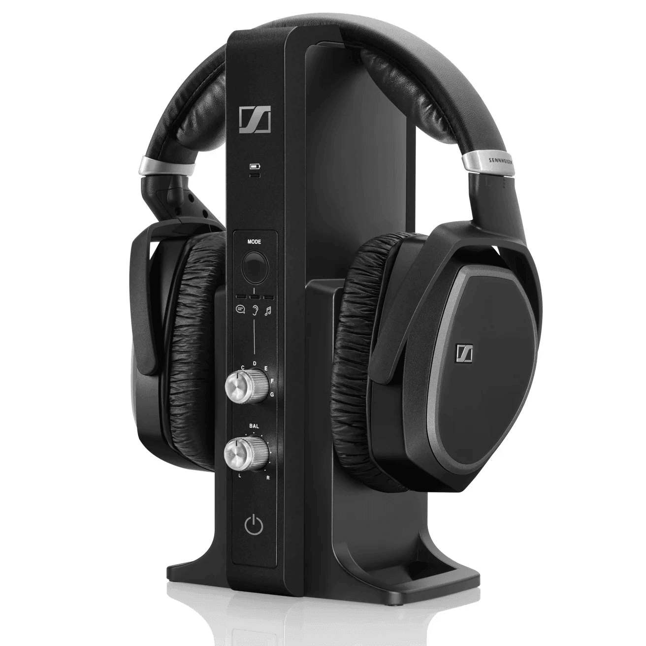 Sennheiser RS 195 Over-Ear Wireless Headphone - Black | 508675 (7524478484668)