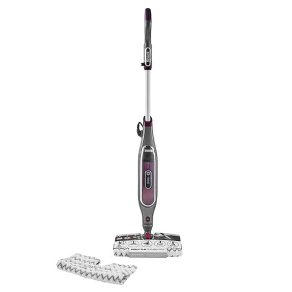 Shark 1200W Klik and Flip Automatic Steam Pocket Mop - Steel Grey | S6003UK from DID Electrical - guaranteed Irish, guaranteed quality service. (6977634894012)