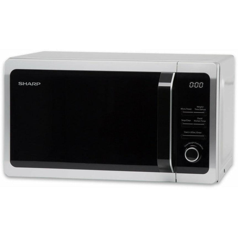Sharp 20L Freestanding Electric Microwave Oven - Silver | R274SLM (7506992791740)
