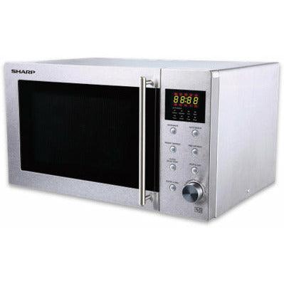 Sharp 23L Freestanding Electric Microwave Oven - Stainless Steel | R28STM (7506992824508)