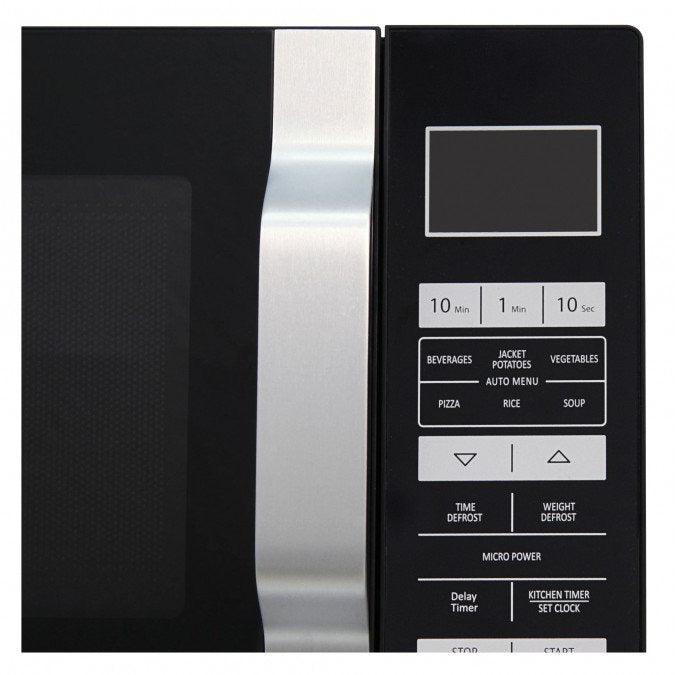 Sharp 23L Solo Flat Tray Microwave - Black | R360KM from DID Electrical - guaranteed Irish, guaranteed quality service. (6977440481468)