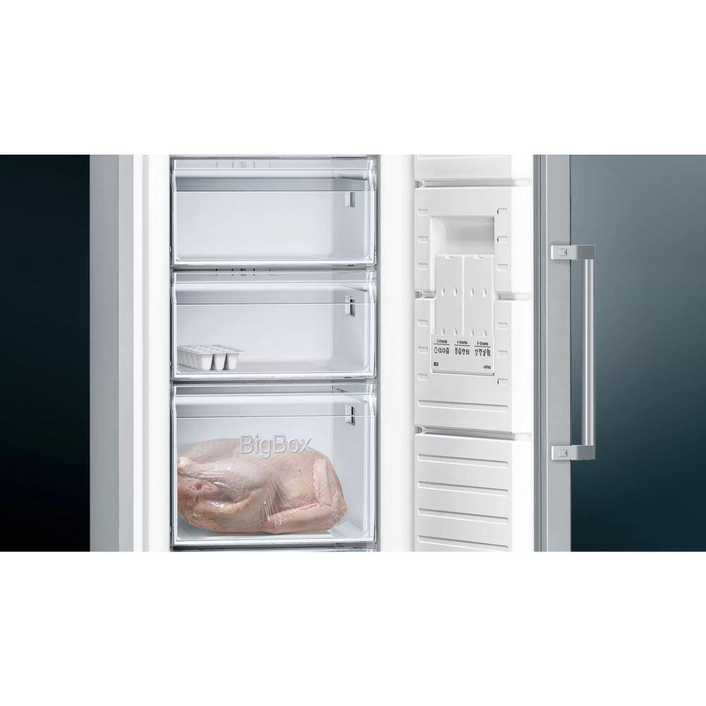 Siemens iQ300 242L No Frost Freestanding Freezer - Inox | GS36NVIFV from DID Electrical - guaranteed Irish, guaranteed quality service. (6977535541436)