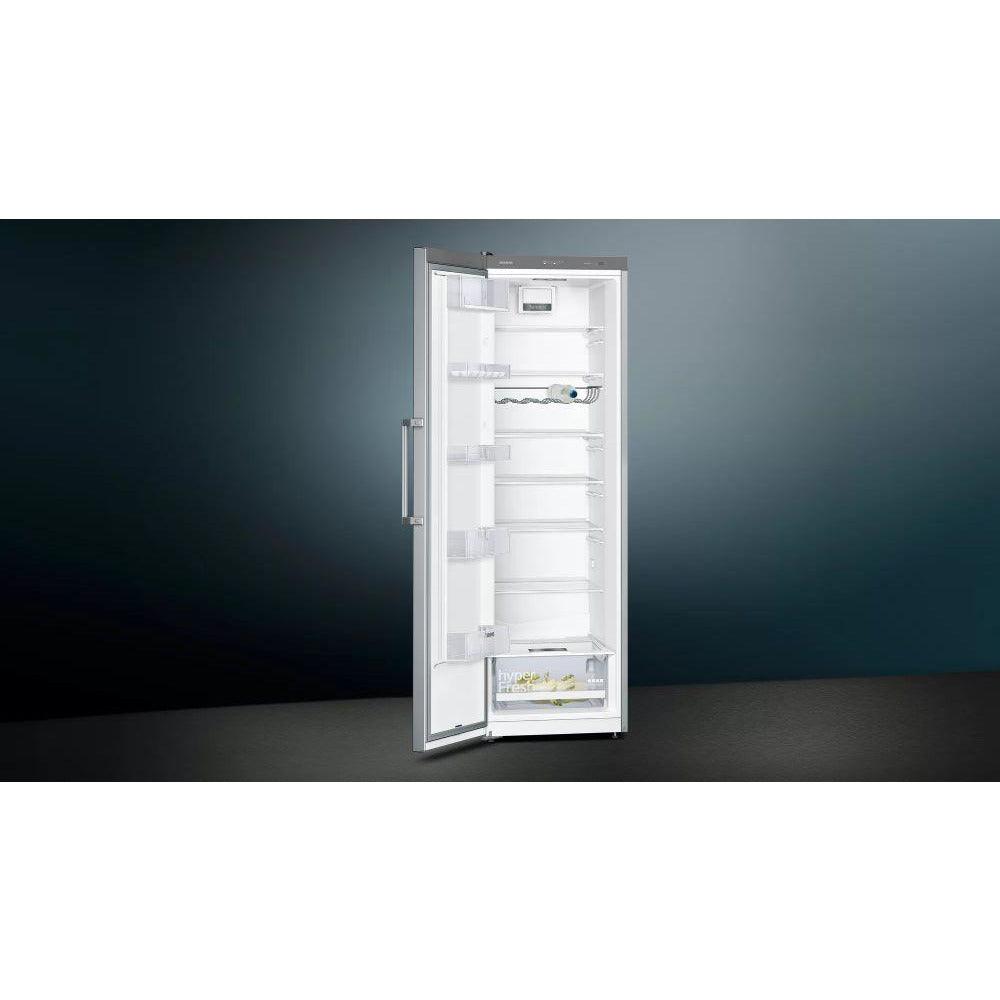 Siemens iQ300 346L Freestanding Tall Larder Fridge - Stainless Steel | KS36VVIEPG from DID Electrical - guaranteed Irish, guaranteed quality service. (6977518076092)