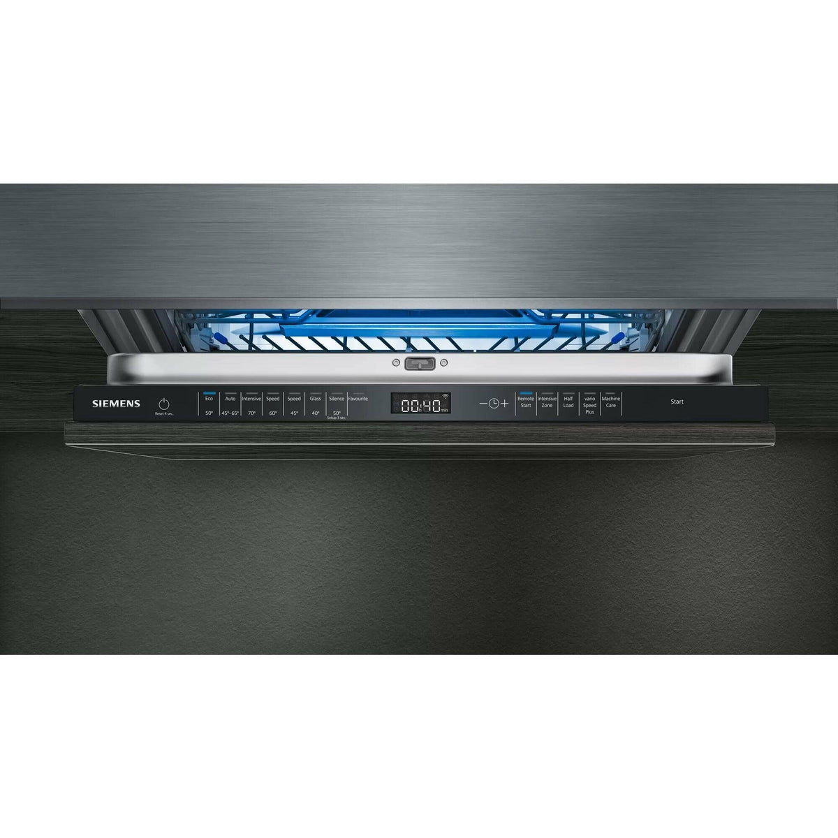 Siemens iQ500 60CM Fully Integrated Standard Dishwasher - Black | SN85EX69CG (7161511968956)