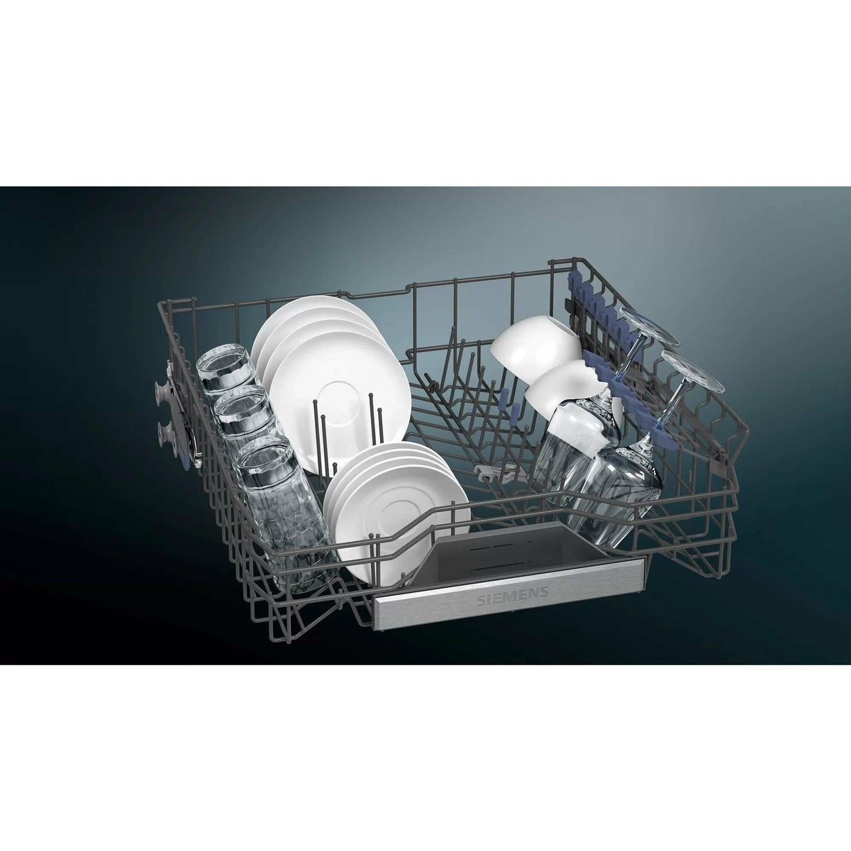 Siemens iQ500 60CM Fully Integrated Standard Dishwasher - Black | SN85EX69CG (7161511968956)