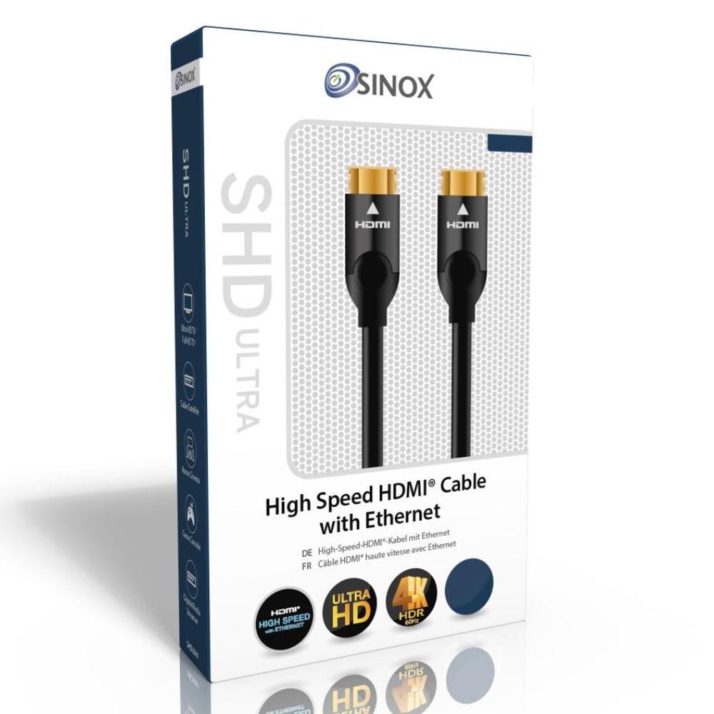 SHD3061_Sinox 1m SHD Ultra HDMI 4K High Speed Ethernet Cable - Black-2 (7426279112892)