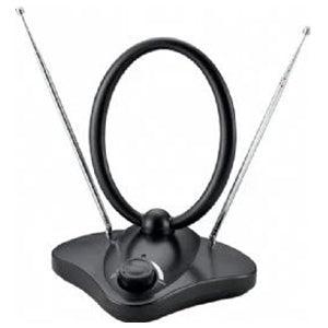Sinox Indoor Amplified Digital TV Antenna - Black | V710UK from DID Electrical - guaranteed Irish, guaranteed quality service. (6977559724220)