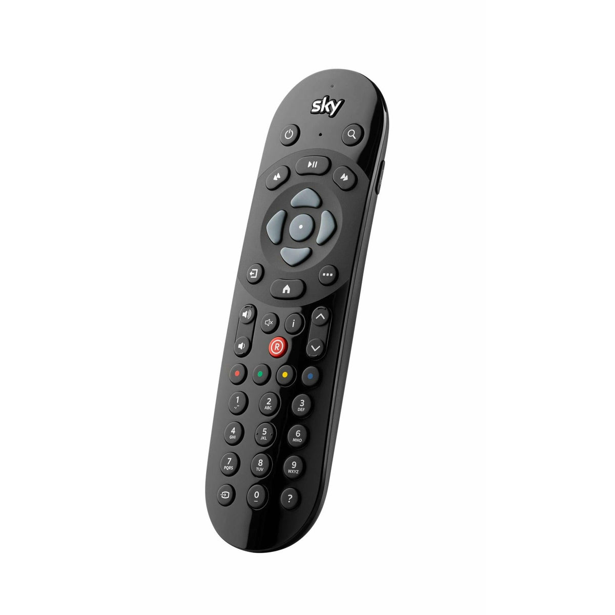 Sky Q Voice Remote Control - Black | SKY135 (7268272144572)