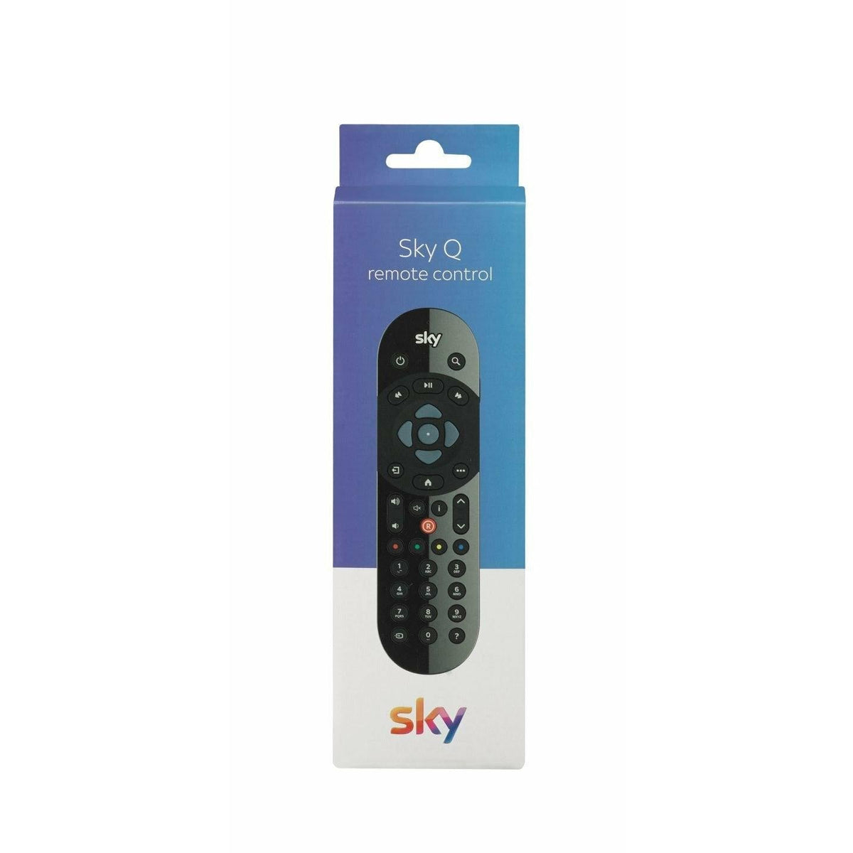 Sky Q Voice Remote Control - Black | SKY135 (7268272144572)