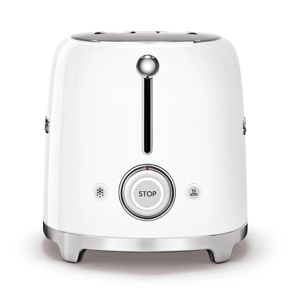 Smeg 950W 2 Slice Toaster - White | DID.ie - DID Electrical