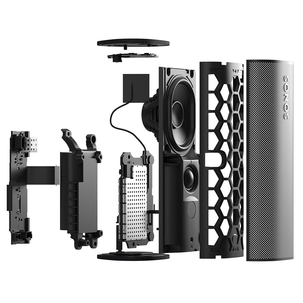 Sonos Roam Wireless Portable Bluetooth Speaker - Black | ROAM1R21BLK from DID Electrical - guaranteed Irish, guaranteed quality service. (6977637220540)