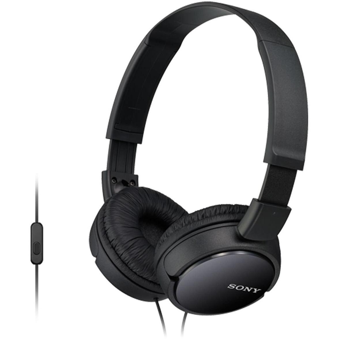 Sony On-Ear Headphones - Black | MDRZX110B.AE from DID Electrical - guaranteed Irish, guaranteed quality service. (6890779377852)