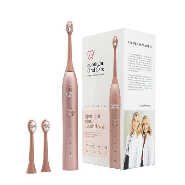 Spotlight Oral Care Sonic Electric Toothbrush - Rose Gold | ROSEGOLDSONIC (7544636932284)