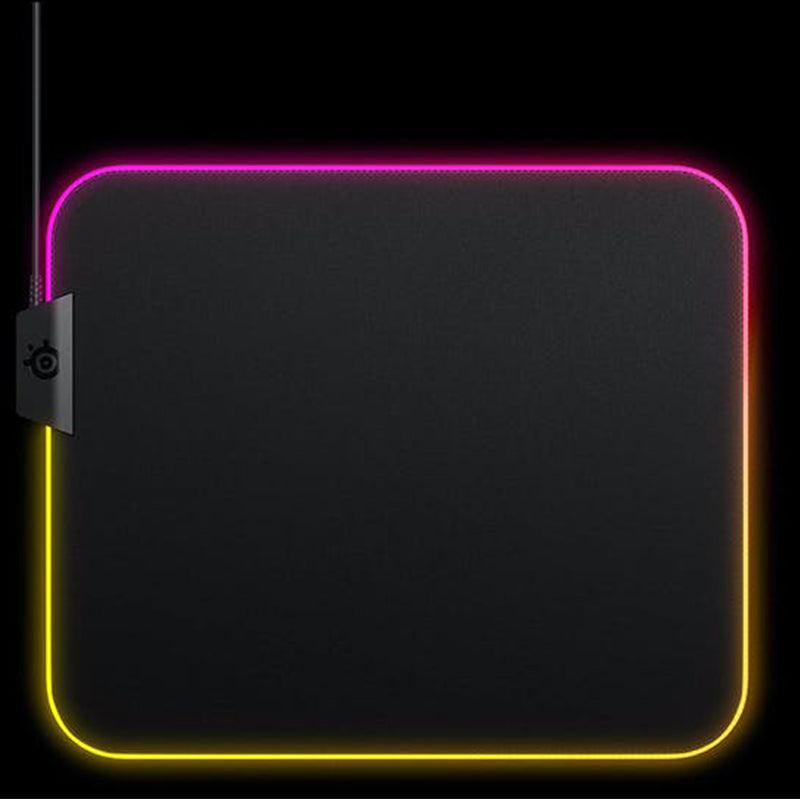 SteelSeries QCK Prism Cloth Medium Gaming Mouse Pad - Black | 34-63825 from DID Electrical - guaranteed Irish, guaranteed quality service. (6977477542076)